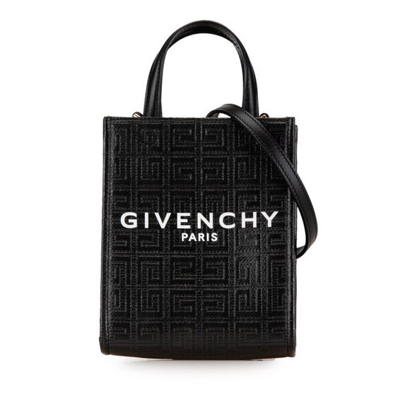 GIVENCHY Black Leather Shoulder Bag - Picture 1 of 7